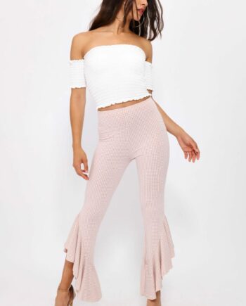 Pink Tartan Trousers - 6 / PINK